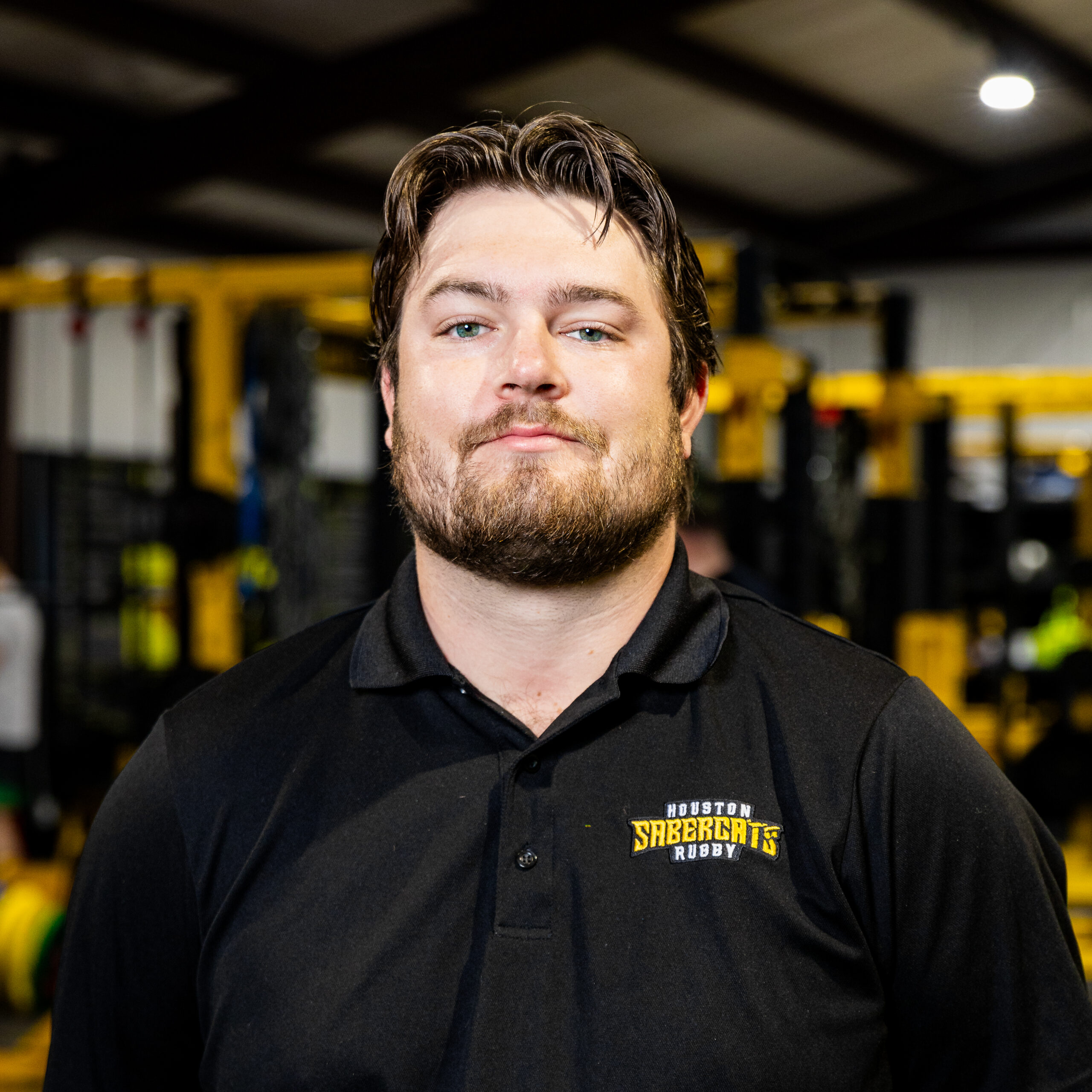Houston SaberCats Staff headshots on 03/19/25 in the team weight room.
