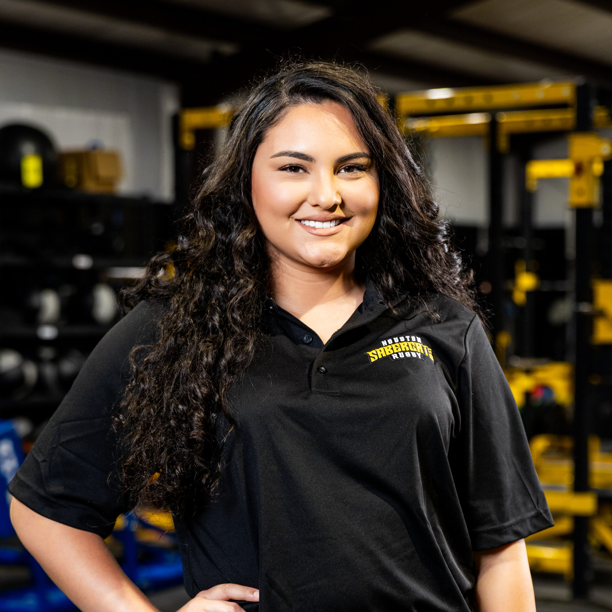 Houston SaberCats Staff headshots on 03/19/25 in the team weight room.