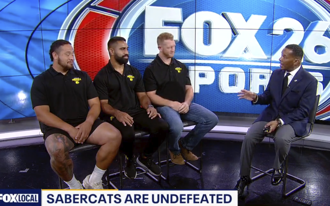 SaberCats on Fox26 Houston