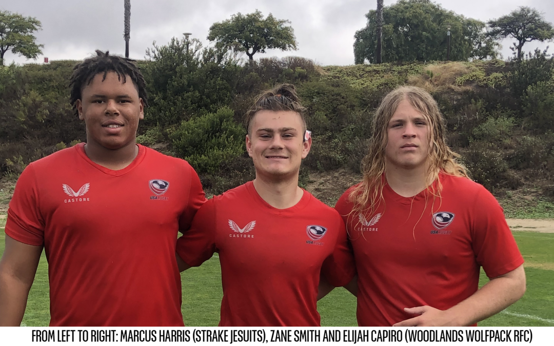 3 U18 SaberCats get invited to the USA Rugby U18 Winter Camp