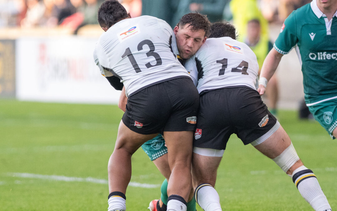 SaberCats fall just short to Hounds on road, playoffs loom large